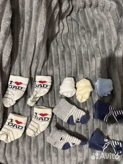 Носки для новорожденных