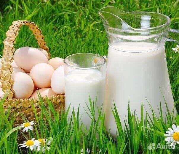 Молоко коровье домашнее