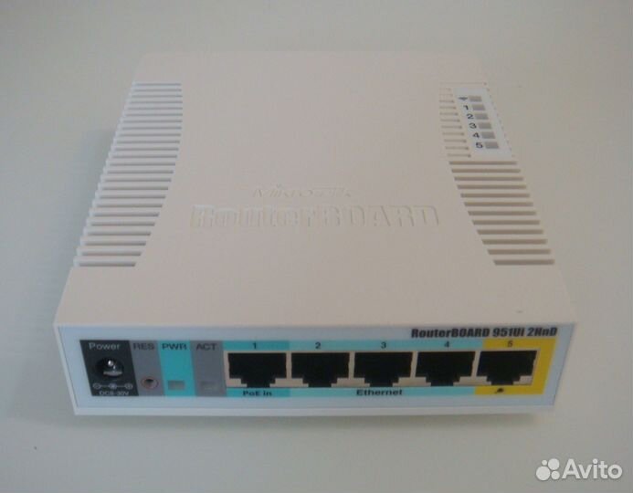 Маршрутизатор MikroTik RB951Ui-2HnD