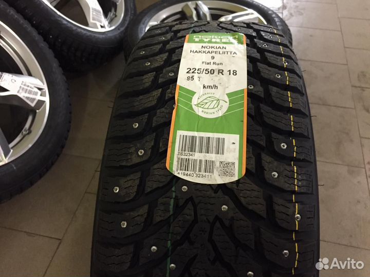 R18 Nokian Tyres Hakkapeliitta 9 SUV 225/50, PCD 5x112 DIA 66.6
