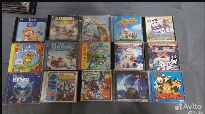Старые игры для компьютера CD диски
