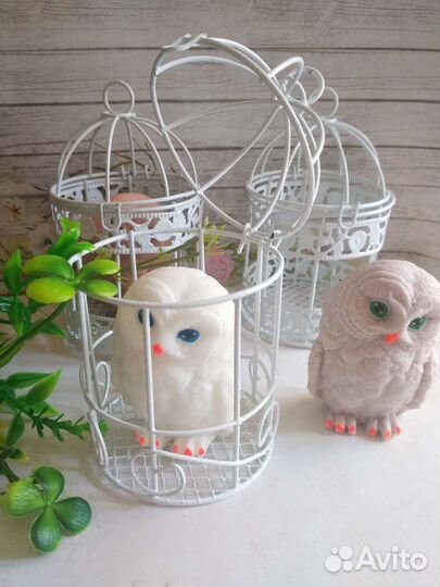 Мыло ручной работы совушки