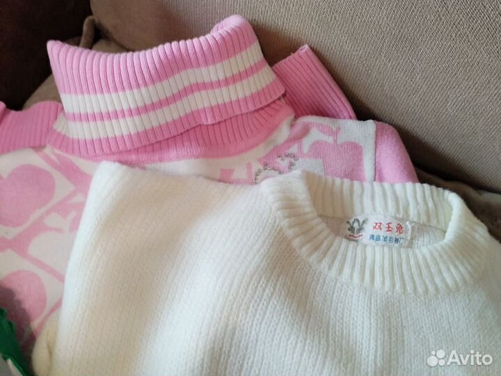 Детские вещи пакетом на девочку 98 104