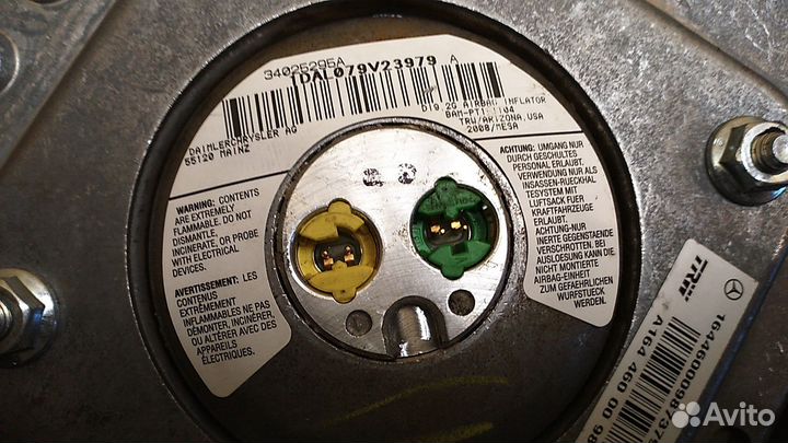 Подушка безопасности в рулевое колесо GL-Class X16