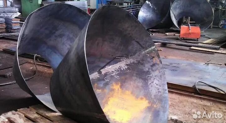 Гибка труб.Рубка Металла.Обечайка.Конус. Изделия