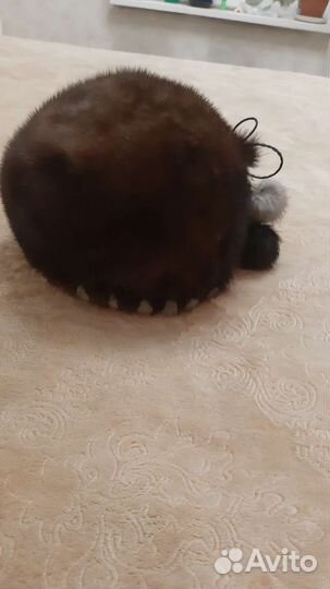 Шапка норковая женская