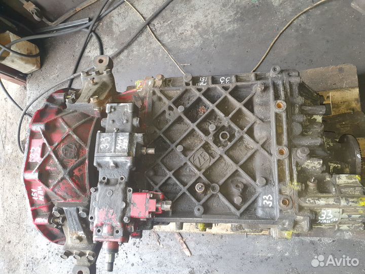 Man f2000 кпп ZF 16s151