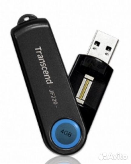 USB флашка с отп.пальца Transcend TS4GJF220 4GB