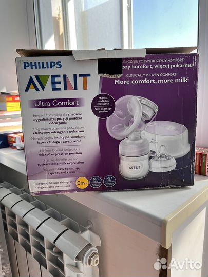Молокоотсос avent электрический