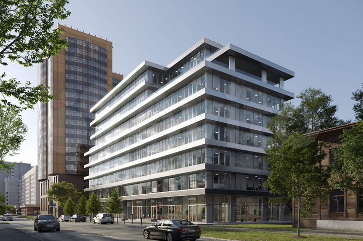 Офисные помещения в новом проекте, 40.5 м²