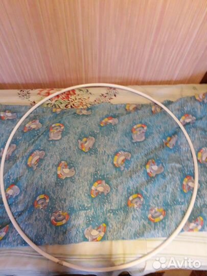 Обруч хулахуп металлический утяжеленный