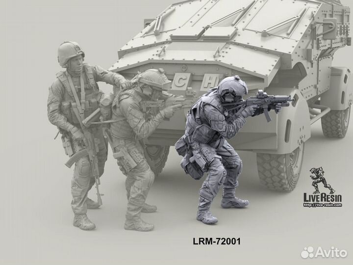 Миниатюра Live Resin LRM72001 1/72
