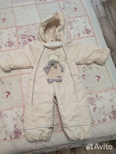 Детский зимний комбинезон 80/86