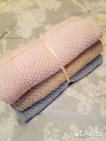 Пледы для новорождённых ручная работа