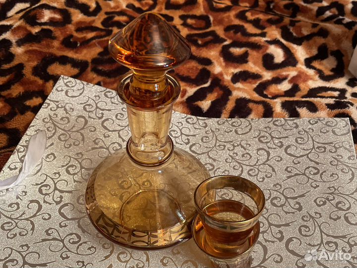 Графин и рюмки СССР
