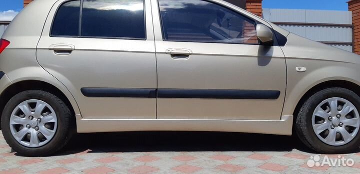 Пороги на Hyundai Getz