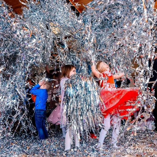 Бумажное шоу мини / серебряная вечеринка