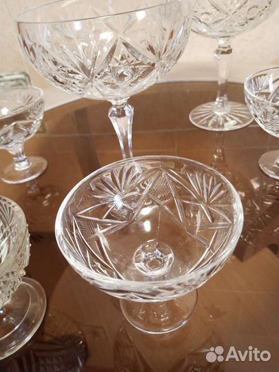 Хрустальные креманки СССР