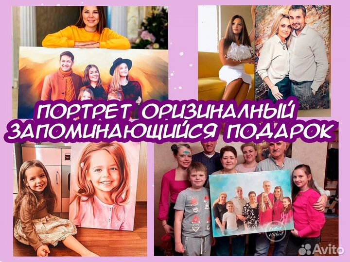 Картины на холсте по фото