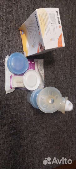 Молокоотсос avent и система кормления medela