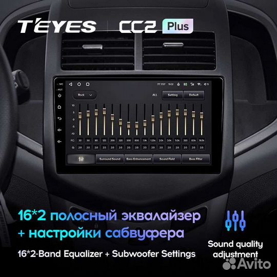 Магнитола Chevrolet Aveo 2011-2015 Teyes