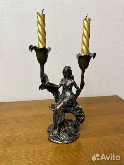 Подсвечник бронза