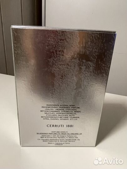 Cerruti 1881 Silver