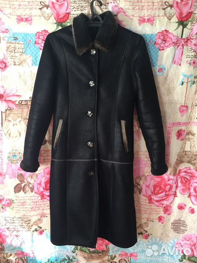 Дубленка женская 46р