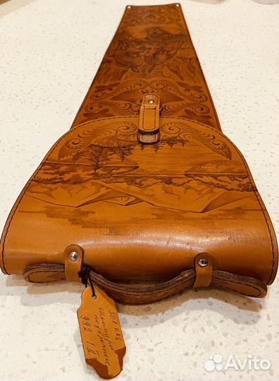 Подарочный набор шампуров кожа