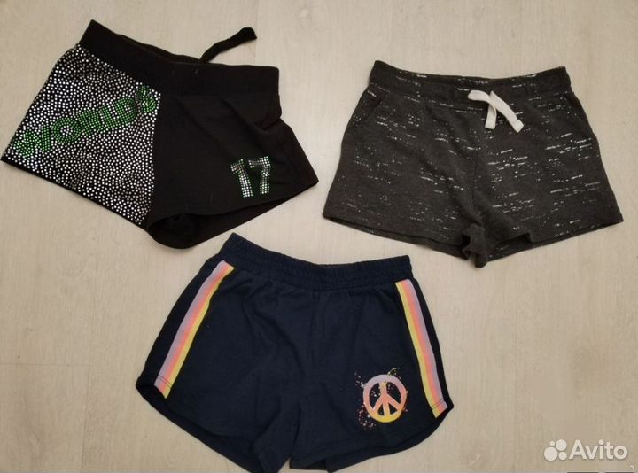 Шорты пакет 8 шт. На рост 122-134