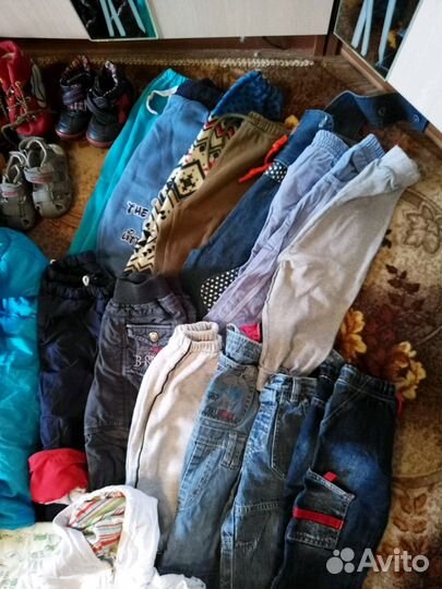 Детские вещи на мальчика от 60 см до 90 см с 6 мес