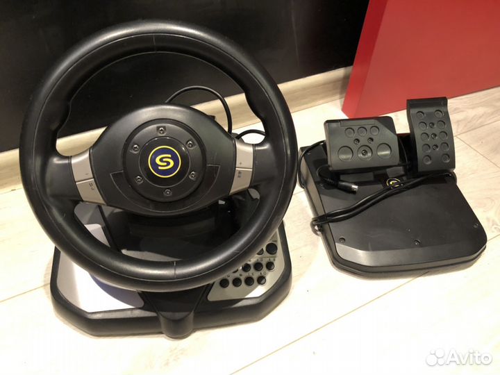 Руль и педали для PlayStation