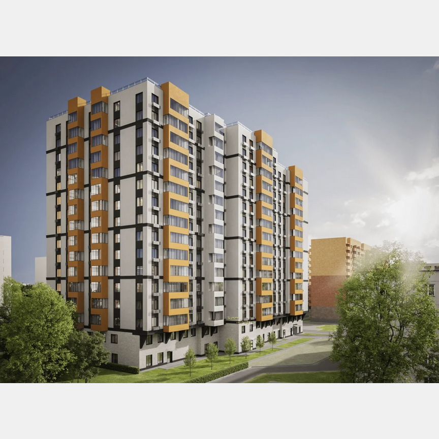 2-к. квартира, 75,1 м², 16/16 эт.