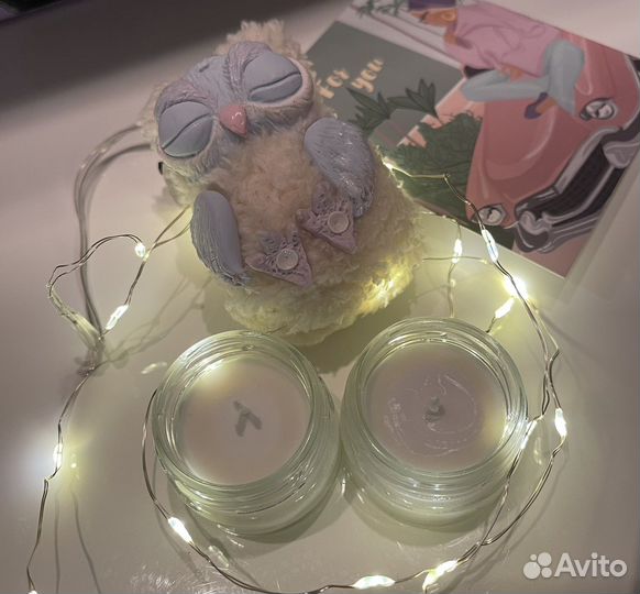 Набор из 2х свечей с тайным посланием