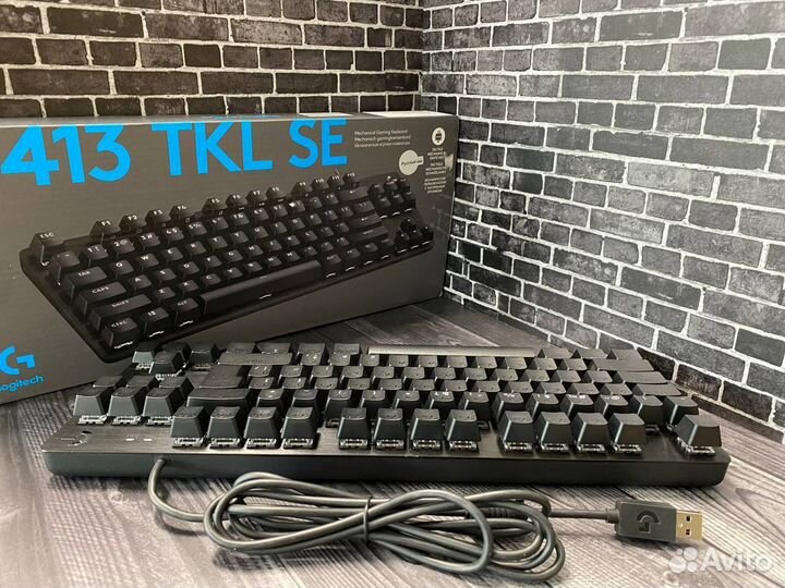 Игровая клавиатура Logitech G413 TKL SE (920-01044