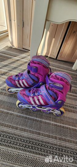 Роликовые коньки детские раздвижные 30-33