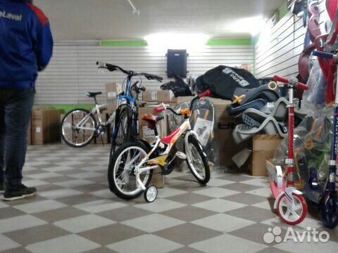 Детский велосипед 18 на 4-6 летнего ребёнка