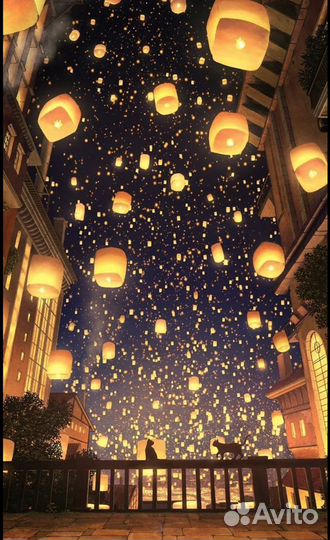 Небесные фонарики для праздника