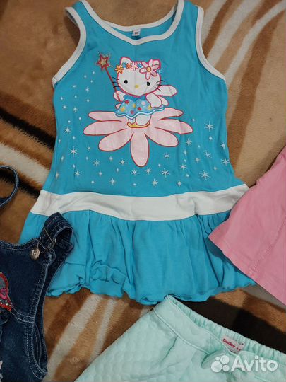 Детские вещи пакетом для девочек 104 110