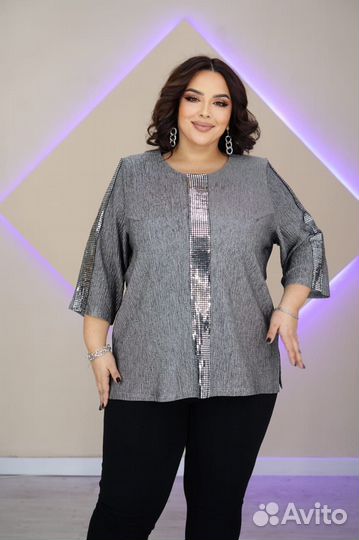 Праздничная блузка 58-64