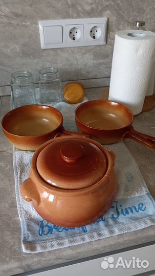 Глиняная посуда для запекания