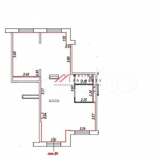 Продам торговое помещение, 91 м²