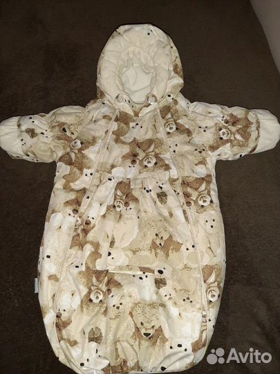 Комбинезон-конверт зимний Kerry для новорождённого