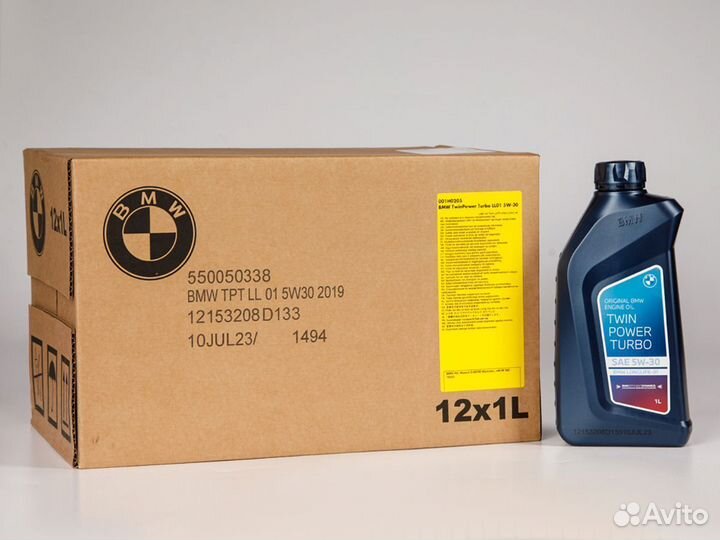 Моторное масло BMW (LL-01) TPT SAE 5W-30 1Lх4шт (б