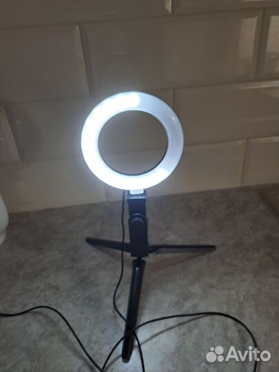 Кольцевая лампа 16 см