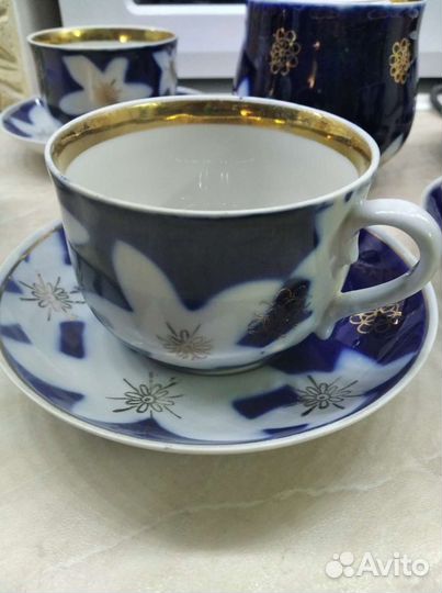 Сервиз чайный, антикварный