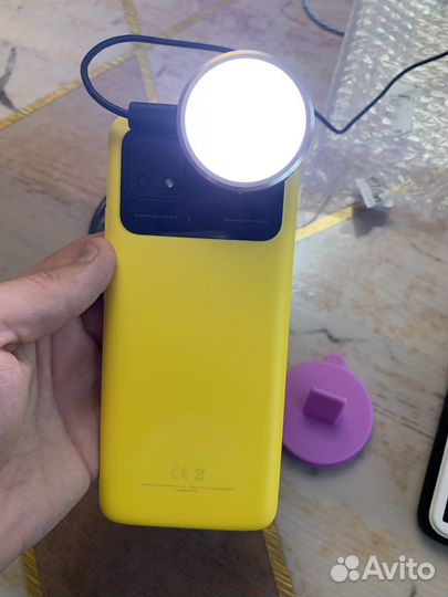 Диодное кольцо для телефона