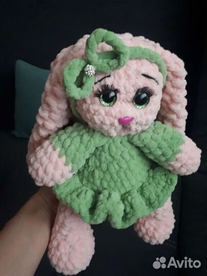 Зайка ручной работы