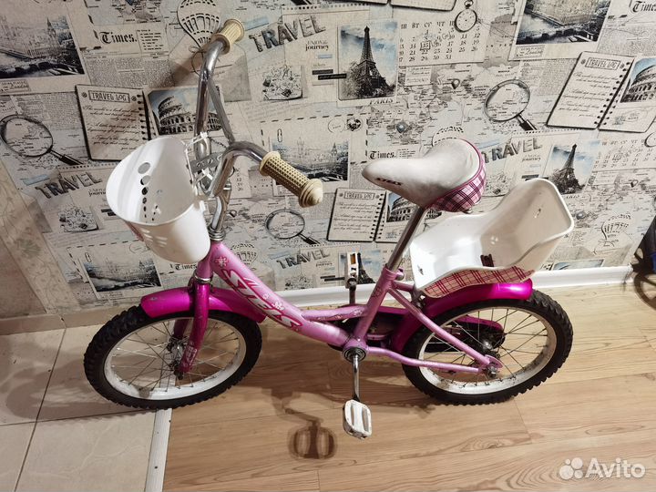 Велосипед для девочки 16 дюймов