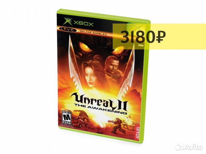 Unreal 2 The Awakening, б/у (Xbox)